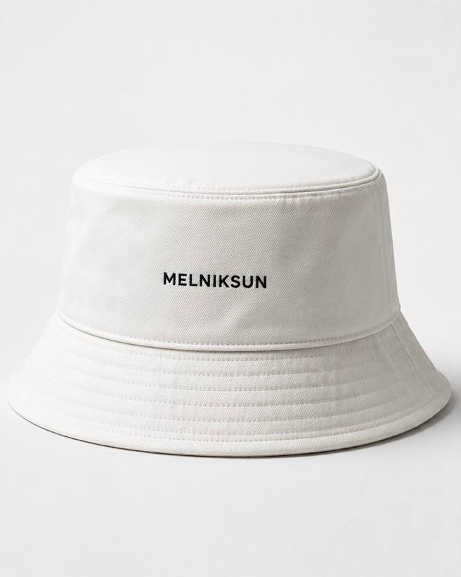 MELNIKSUN Bucket Hat White